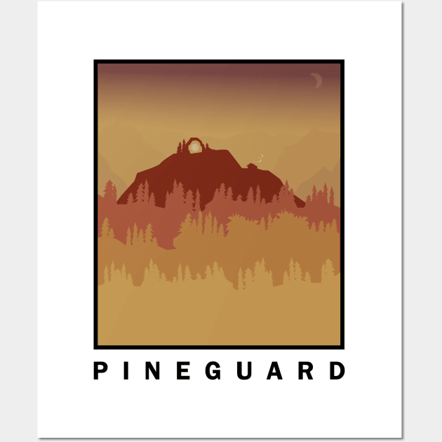 TAZ: Pineguard Wall Art by TheLonelyGoat